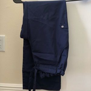 Navy blue scrub pants